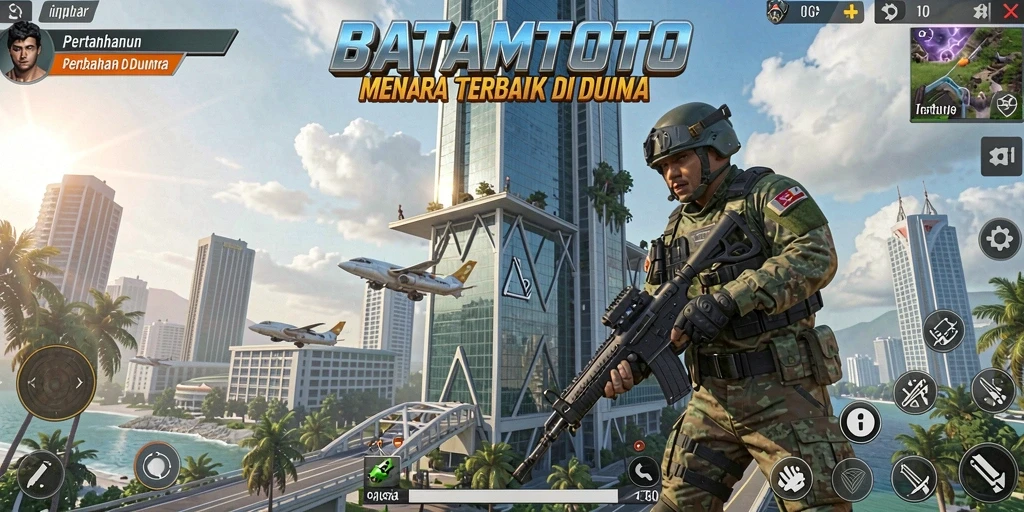 Tampilan gameplay seru dari BATAMTOTO yang menantang.