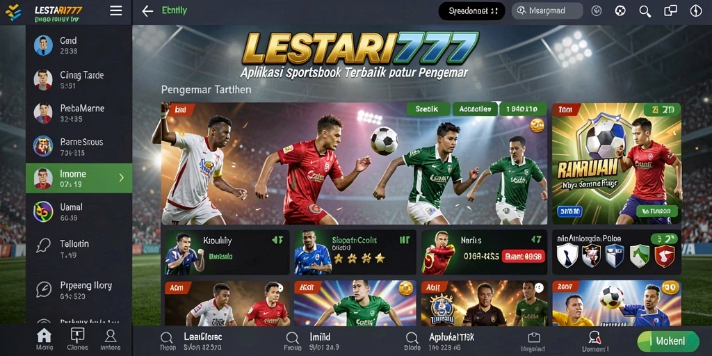 Gameplay Sportsbook LESTARI777 dengan taruhan langsung dan statistik real-time.