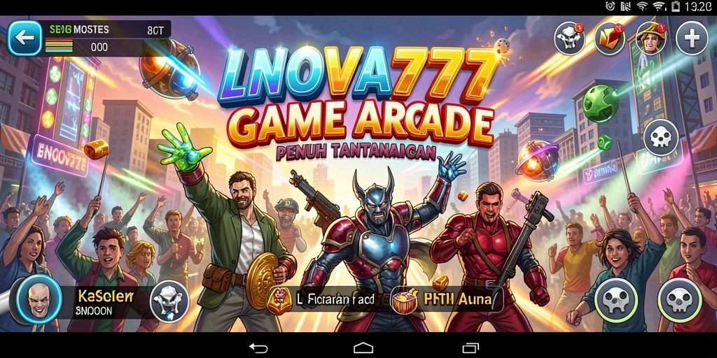 Tangkapan layar LNOVA777 menampilkan gameplay Arcade yang seru dan mengasyikkan.