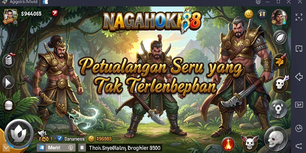 Screenshot gameplay NAGAHOKI88 yang menarik dan penuh aksi.