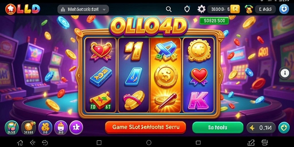 Tampilan gameplay OLLO4D yang seru dan menarik.