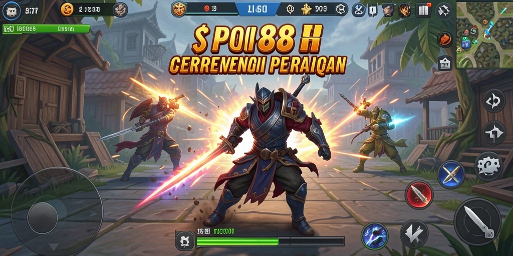 Tampilan gameplay strategi mendebarkan di POA88 dengan berbagai karakter unik.