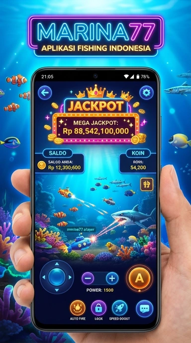 Screenshot aplikasi marina77 yang menunjukkan kategori aplikasi yang beragam.